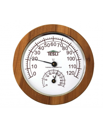 Termohigrometru pentru saune și băi, diametru mare 245 mm ACCESORII SAUNA