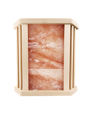 Abajur pentru lampă cu sare de Hymalaya, chihlimbar, 340x440x180mm ILUMINAT SAUNA SI HAMMAM