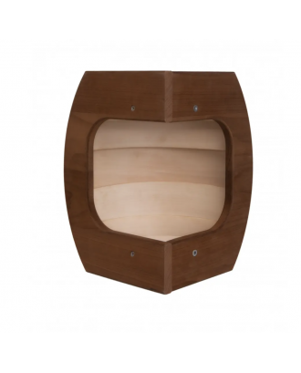 Carcasă de iluminat „Sydney Angle”, lemn termic ILUMINAT SAUNA SI HAMMAM