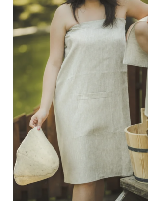 Șorț de saună pentru femei - 85x145cm ACCESORII SAUNA