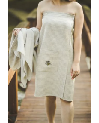 Șorț de saună pentru femei - 85x145cm ACCESORII SAUNA
