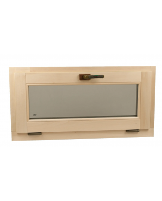 Fereastră pentru baie și saună "Ejectabilă" 1000х500mm CLĂDIREA SAUNA