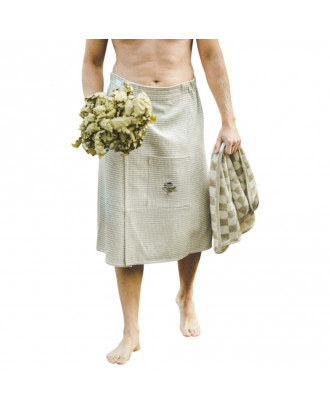 Șorț de saună pentru bărbați - 75x145cm ACCESORII SAUNA