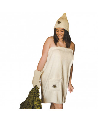 Șorț de saună pentru femei - 75 x 150 cm  ACCESORII SAUNA