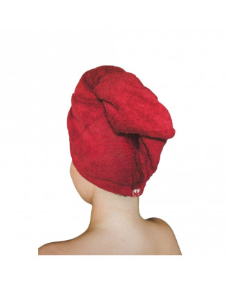 Hanorac de damă din bumbac „Burgundy” ACCESORII SAUNA