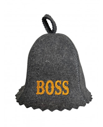 Pălărie de saună - BOSS, gri ACCESORII SAUNA