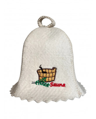 Pălărie de saună - Găleată și tel ACCESORII SAUNA