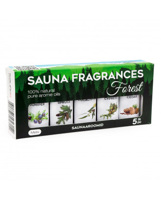 Sauflex sauna ulei esential colectie 5x15ml, Forest