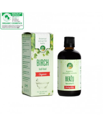 Extract Botanic Organic pentru Băi Frunză de MESTEȘTEN + Mugure, 100 ml