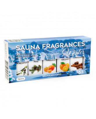 Sauflex sauna ulei esential colectie 5x15ml, Iarna