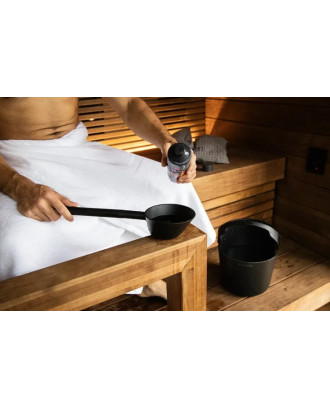 Accesorii pentru saună - Găleată și polonic Harvia Helmi, Negru ACCESORII SAUNA