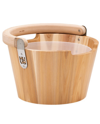găleată pentru saună - HUUM TASA, naturală ACCESORII SAUNA