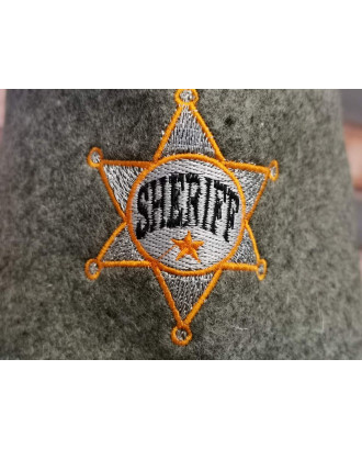 Palarie de Sauna- Sheriff, 100% lana ACCESORII SAUNA