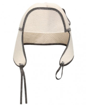 Pălărie de saună - 4Living, cu apărători pentru urechi ACCESORII SAUNA