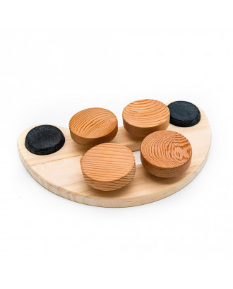 Tetieră Sauflex, 230x170x60mm, pin-cedru ACCESORII SAUNA