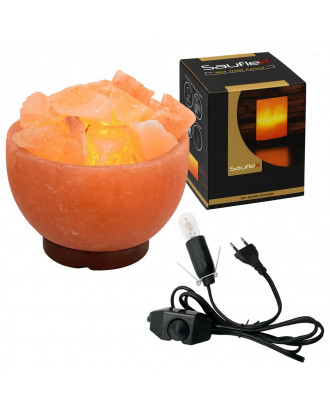 Lampă de sare Himalaya SAUFLEX, bol de foc, 3-4 kg ACCESORII SAUNA