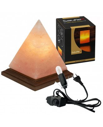 Lampă de sare SAUFLEX Himalaya, piramidă, 3-4 kg ACCESORII SAUNA