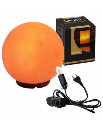 Lampă de sare Himalaya SAUFLEX, rotundă, 3-4 kg ACCESORII SAUNA