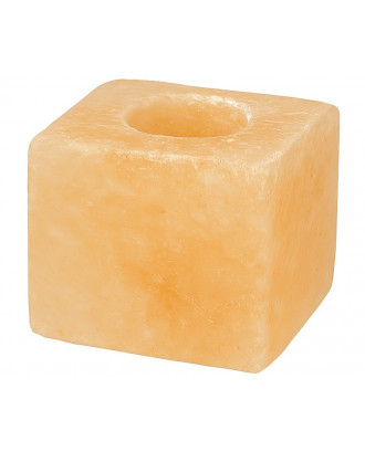 Suport pentru lumânări cu sare de Himalaya SAUFLEX, pătrat, 1-1,5 kg ILUMINAT SAUNA SI HAMMAM