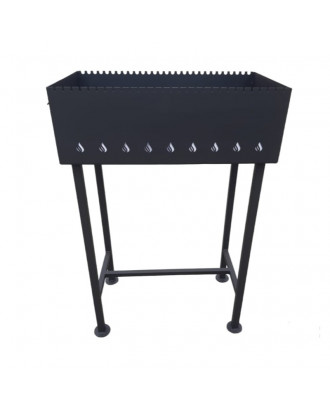 Brazier clasic pe suport, oțel de 3 mm GRARE, BBQ, Afumatoare