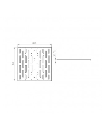 Gratar din otel inoxidabil pentru gratar Classic 600 GRARE, BBQ, Afumatoare