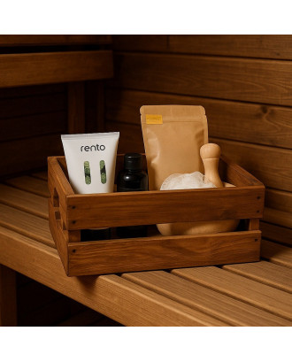 Sare de Himalaya în cutie închisă la culoare 150x250x110mm, 3,5kg CLĂDIREA SAUNA