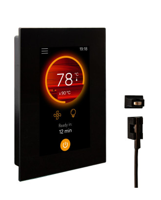Kit suplimentar pentru panou de control inteligent WiFi Harvia Fenix - Harvia Fenix FX002XW WiFi cu ecran tactil și senzor de ușă PANOURI DE CONTROL SAUNA