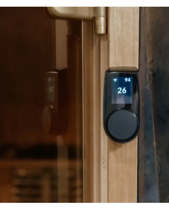 Panou de control negru clasic Huum UKU 4.2 Wi-Fi PANOURI DE CONTROL SAUNA