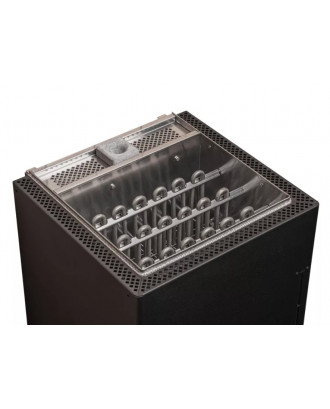 Încălzitor electric pentru saună – Huum CORE Wall Combi 7 7,5 kW, Negru, fără unitate de control INCALZITORE ELECTRICE DE SAUNA