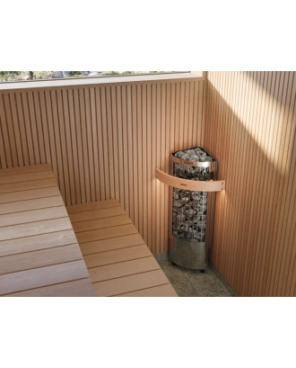 Soba electrică pentru saună Harvia Cilindro Corner XE, 6,8 kW, cu unitate de control Xenio INCALZITORE ELECTRICE DE SAUNA