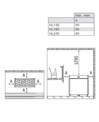 Încălzitor electric de saună Harvia Virta Pro, 13,5 kW, negru, fără unitate de control INCALZITORE ELECTRICE DE SAUNA