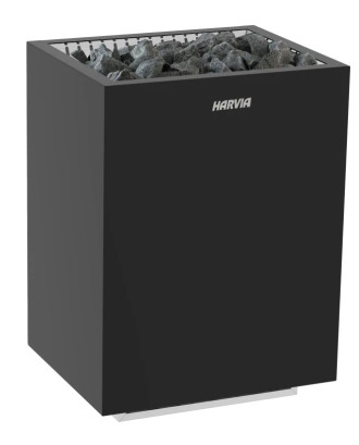 Sobă electrică de saună Harvia Virta Wall, 9,0 kW, neagră, fără unitate de control INCALZITORE ELECTRICE DE SAUNA