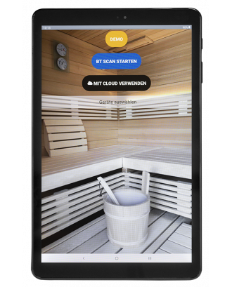 Extensia App Control FinTec PANOURI DE CONTROL SAUNA