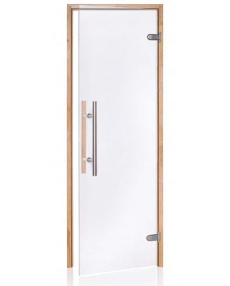 Ușă Sauna Ad Premium Lumină, Arin, Transparent 70x190cm