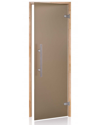 Sauna Door Ad Premium Light, Arin, Bronz Mat 80x200cm USI SAUNA