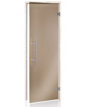 Ușă Sauna Ad Premium Lumină, Arin, Bronz 70x190cm