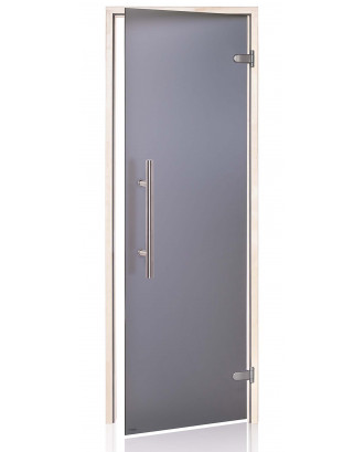 Sauna Door Ad Premium Light, Aspen, Gri Mat 80x200cm