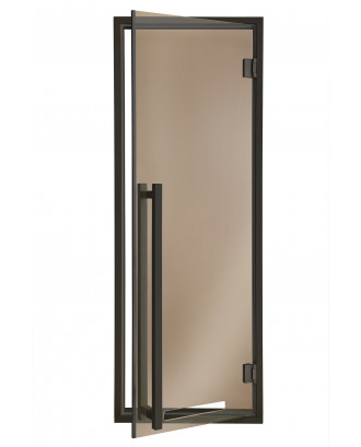 Ușă de saună Ad Modern, Aspen, Bronz 90x200cm UȘI DE SAUNĂ