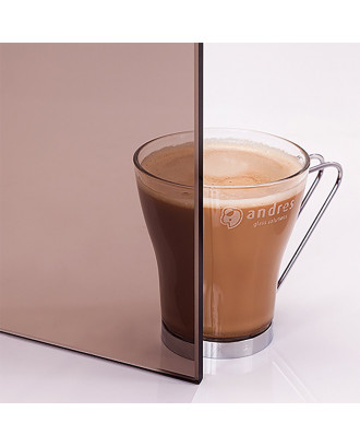 Ușă de saună Ad Modern, Aspen, Bronz 70x190cm UȘI DE SAUNĂ