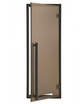 Ușă de saună Ad Modern, Aspen, Bronz Mat 90x210cm UȘI DE SAUNĂ