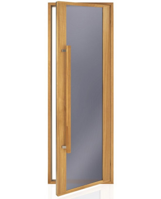 Ușă de saună Ad Etna, Thermo Aspen, Gri Mat 90x210cm UȘI DE SAUNĂ