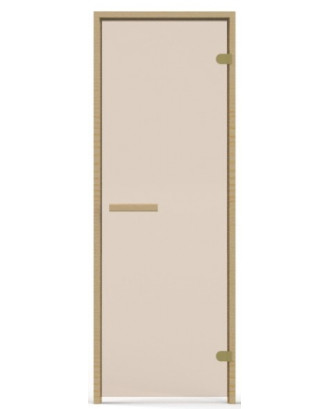 Ușă Saune, Pin, Sticlă Bronz 70x180cm USI SAUNA