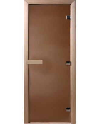 Usa Saunei, Arin, Sticla Bronz Mat 8mm 70x180cm, Magnet USI SAUNA