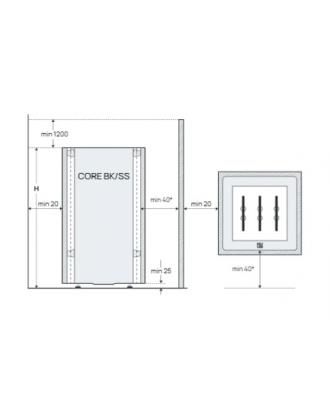 Încălzitor electric pentru saună – Huum CORE SS 6,0 kW, Arin, fără Unitate de Comandă INCALZITORE ELECTRICE DE SAUNA