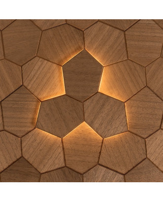 Element decorativ Royal Thermo, Abachi, LED ILUMINAT SAUNA SI HAMMAM