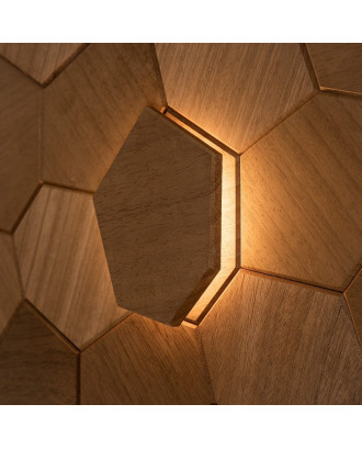 Element decorativ Royal Thermo, Abachi, LED ILUMINAT SAUNA SI HAMMAM
