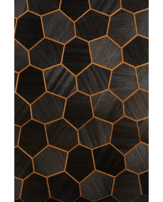 Panouri decorative din lemn Royal Black, Abachi LEMN SAUNA